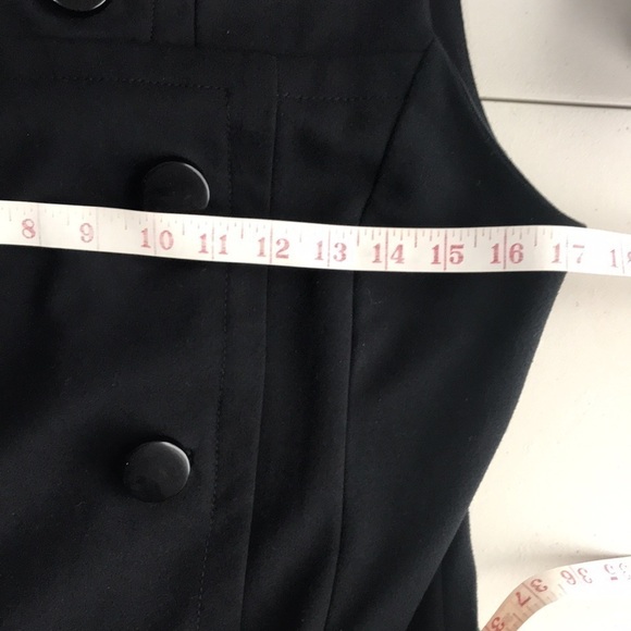 ADRIENNE Vittadini black sleeveless button embellished bodycon dress 4 - Picture 11 of 12